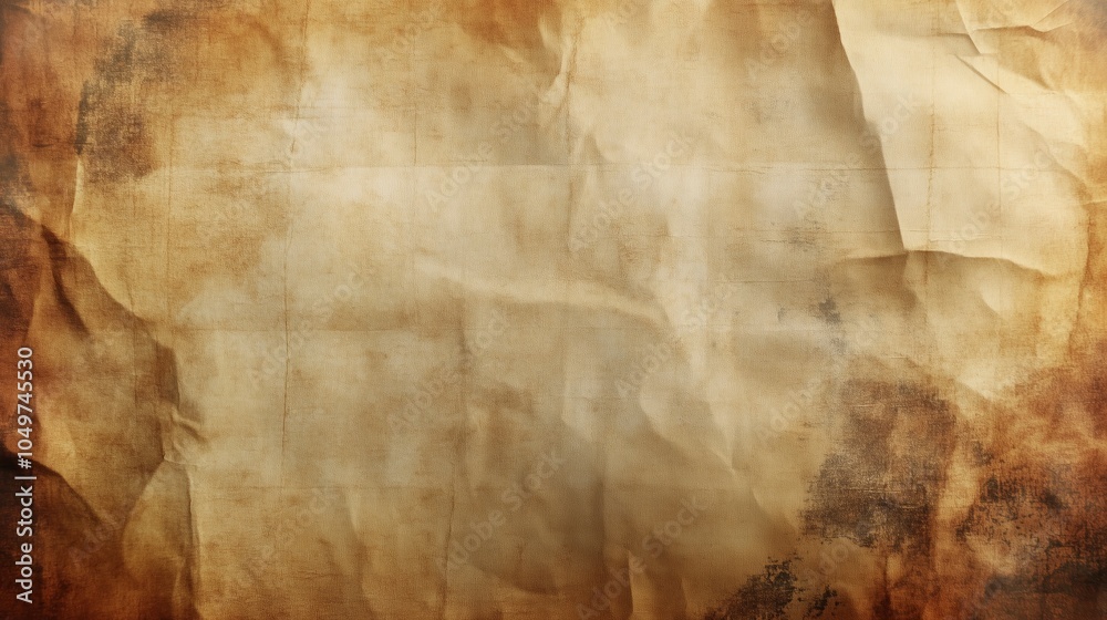 Fototapeta premium Water color on old paper texture background