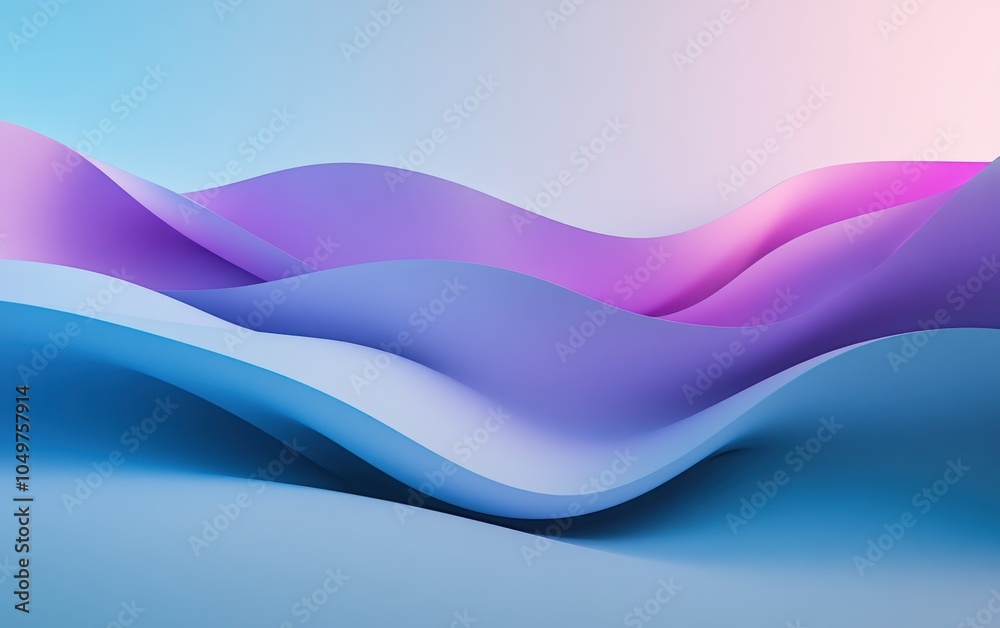 Fototapeta premium Abstract Wave Background.