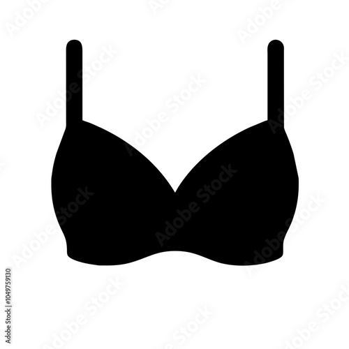  Icon of a bra, typically representing clothing or fashion