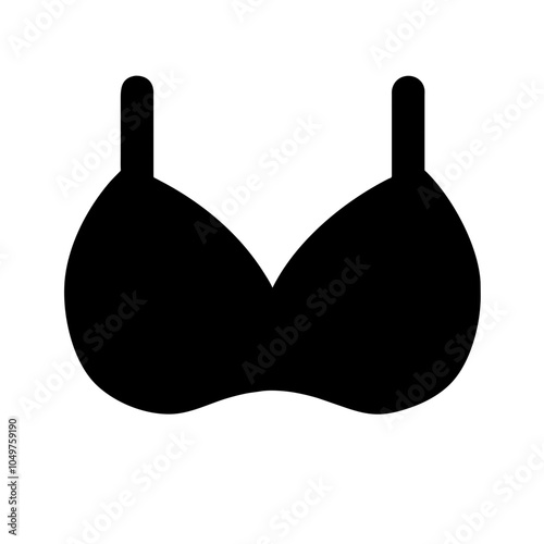  Icon of a bra, typically representing clothing or fashion
