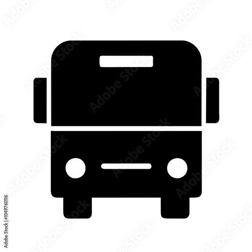 Icon of a bus representing public transportation