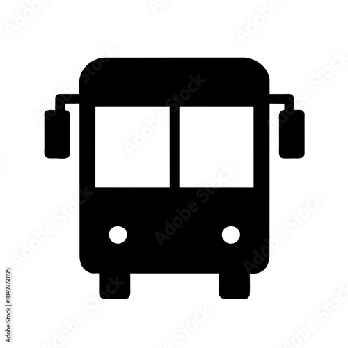 Icon of a bus representing public transportation