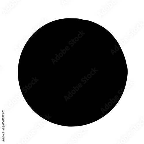 Icon of a button, often used in user interfaces or clothing