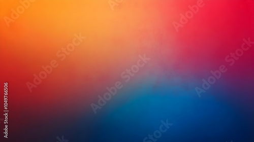 Abstract Background in Orange, Red, and Blue Hues