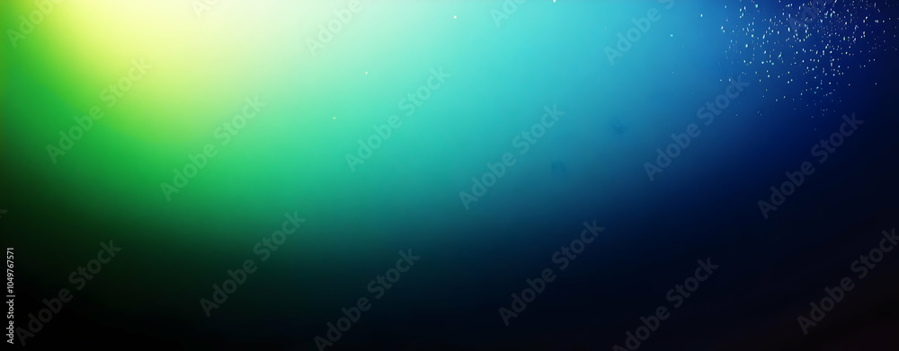 Fototapeta premium Dark Blue and Green Gradient Background Design