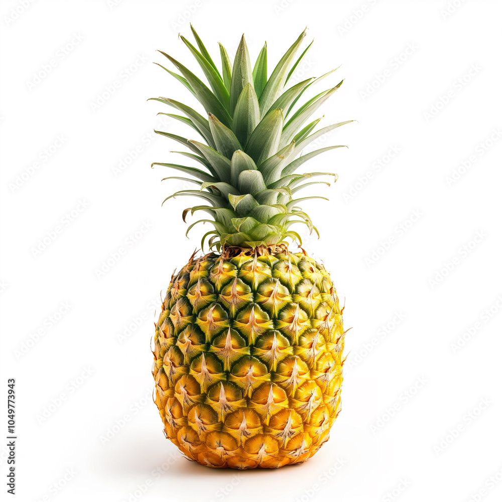 Fototapeta premium pineapple isolated on white