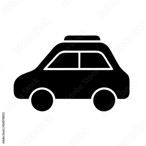 Icon of a car representing transportation