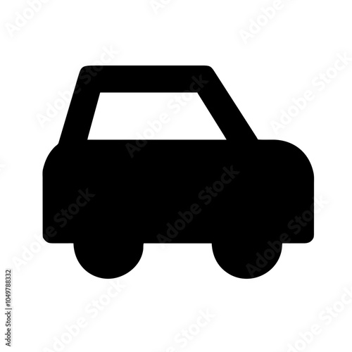 Icon of a car representing transportation