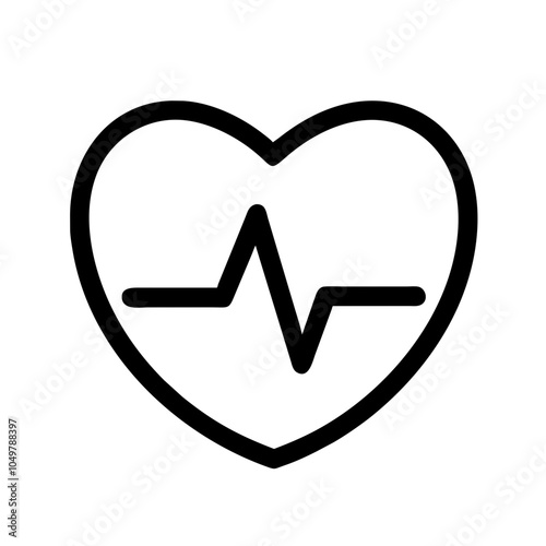 Icon representing health and wellness