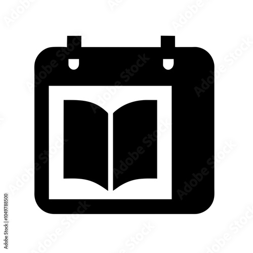 Icon of a catalog representing product listings or resources