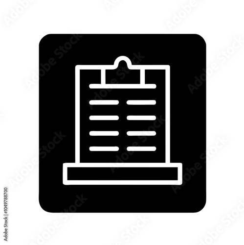 Icon of a catalog representing product listings or resources