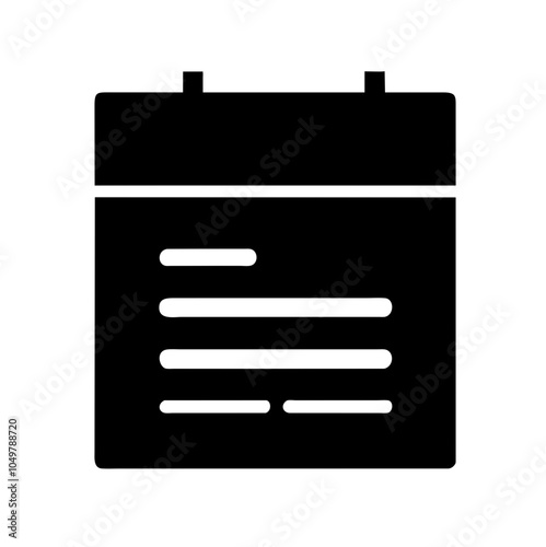 Icon of a catalog representing product listings or resources