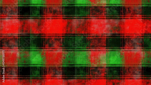 Christmas red scottish Tartan plaid seamless pattern,red line fabric texture green background,Scottish cage,happy New year Christmas Decoration,Banner,Check design Vector illustration,copy space.
