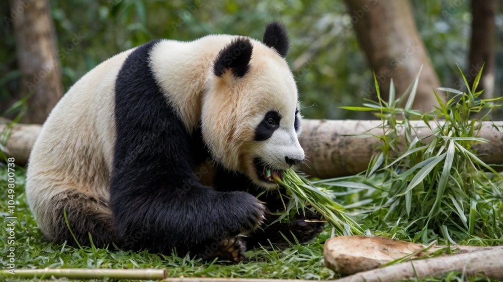 Fototapeta premium Giant panda 
