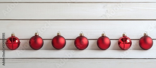 Arrangement of red Christma...
