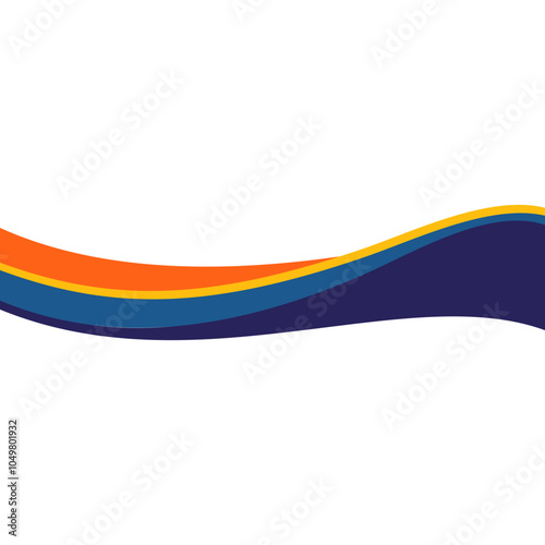 Free Download Business Wave Border - GFXLoad