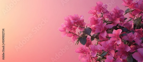 thorny hot pink Bougainvill...