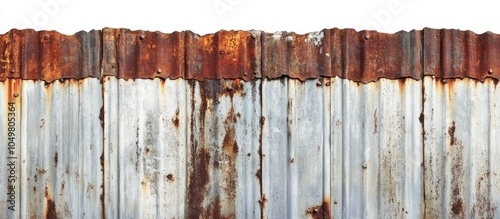 The old zinc for the wall i...
