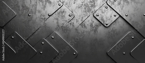 Gray metallic plate texture...
