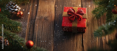 Christmas card and present ...