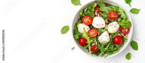 Nutritious salad featuring ...