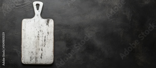 White vintage cutting board...