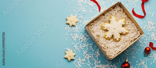 A box of Christmas gift coo...