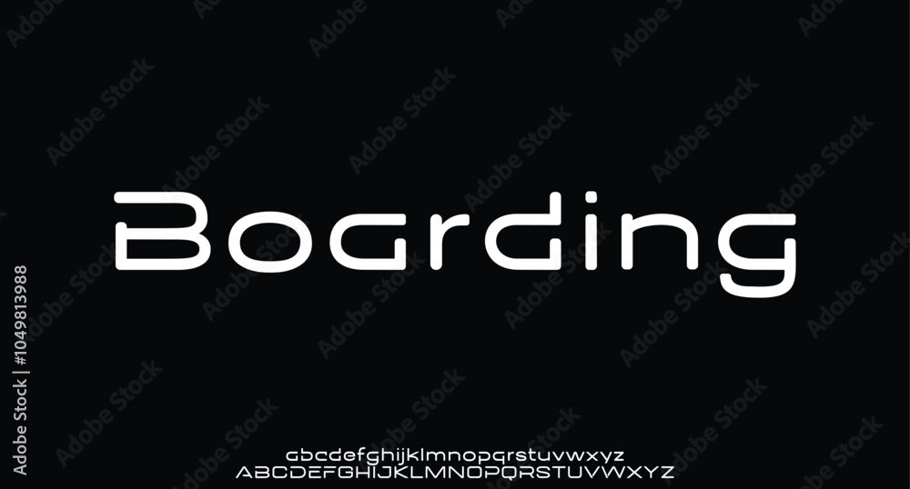 Abstract minimal modern alphabet fonts for logo. Typography technology electronic digital music future creative font. vector illustration
