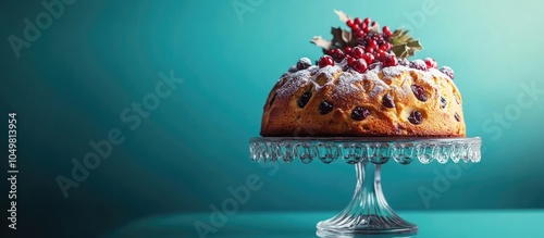Christmas arrangement on a ...