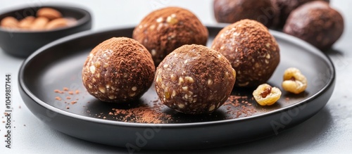 Healthy homemade energy bal...