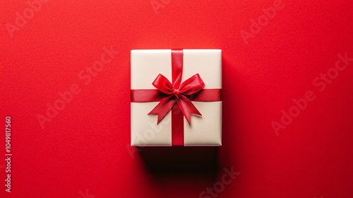 Minimalist White Gift Box for Event Marketing