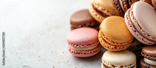 A closeup of a variety of F...
