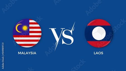 malaysia vs laos broadcast template for sports international football 2024. vector illustration Free Download malaysia vs laos broadcast template for sports international football 2024. vector illustration - GFXLoad