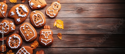 Halloween homemade gingerbr...