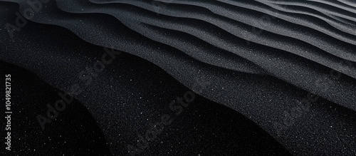 Background of black sand du...