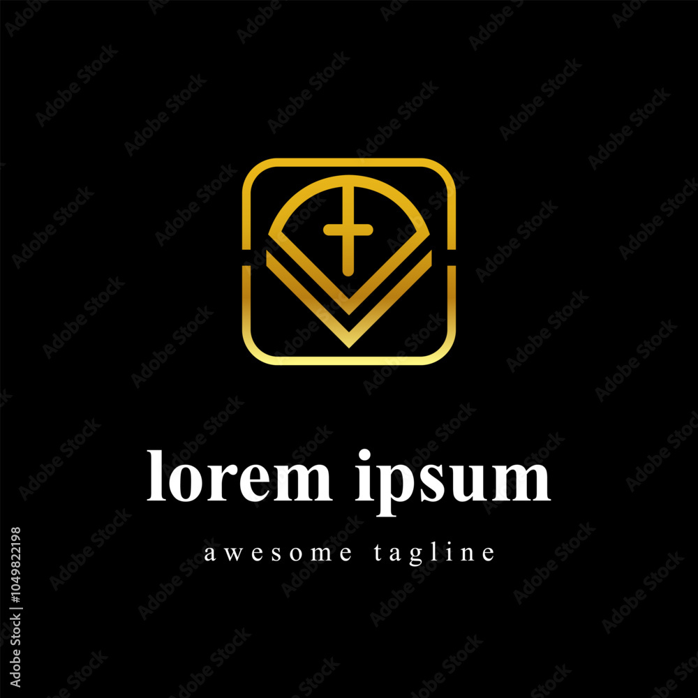 Luxurious Square Monogram Logo Luxurious Square Monogram Logo