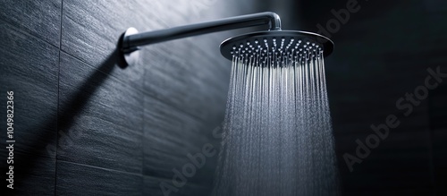 Close up photo of a shower ...