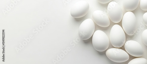 Fresh white cage free eggs ...