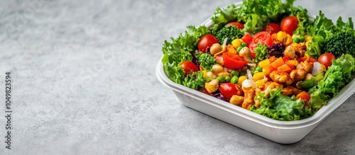 Lunch box filled with delic...