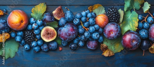 Blue and purple foods Black...