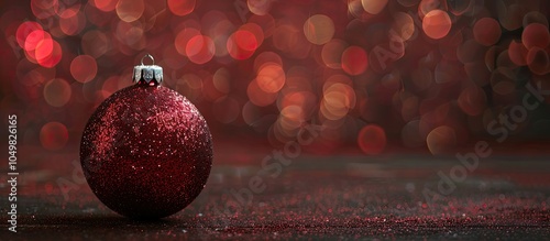 Christmas bauble studio pho...