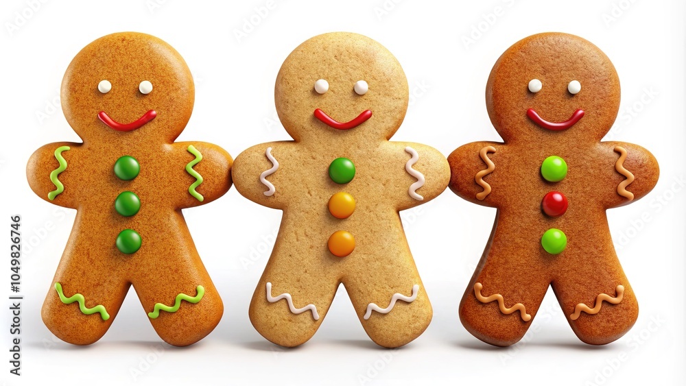 Gingerbread Man Icon displayed in Thin, Light, Regular, and Bold Styles, all uniquely isolated on a clean white background, showcasing creativity and holiday spirit brightly. Gingerbread Man Icon displayed in Thin, Light, Regular, and Bold Styles, all uniquely isolated on a clean white background, showcasing creativity and holiday spirit brightly.