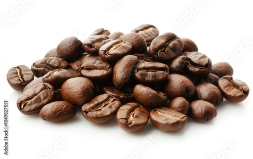 coffe bean on a clean white background 