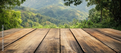 Vintage wooden table set ag...