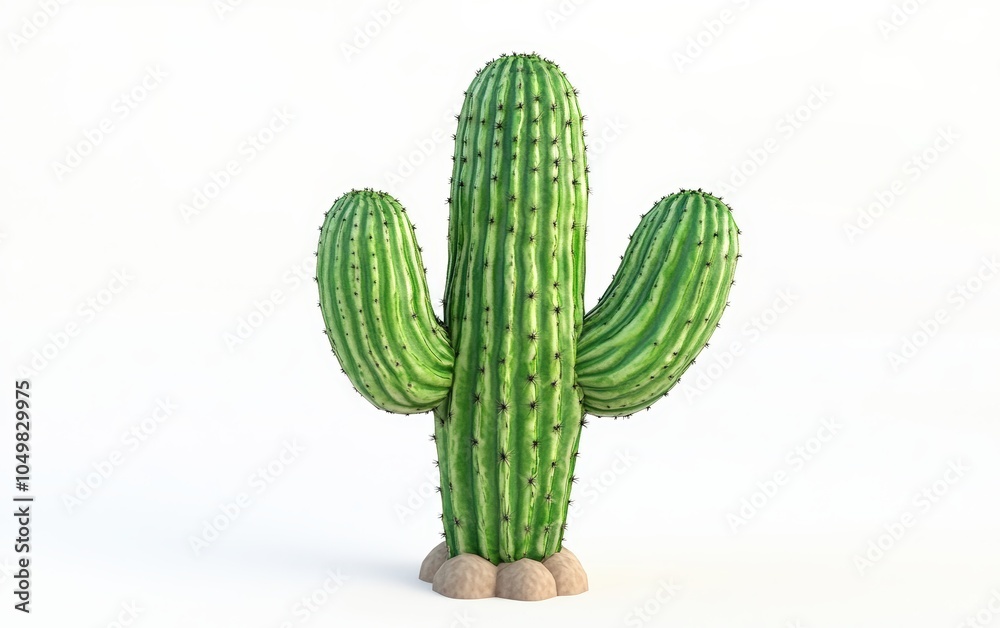 Cactus on a clean white background Cactus on a clean white background