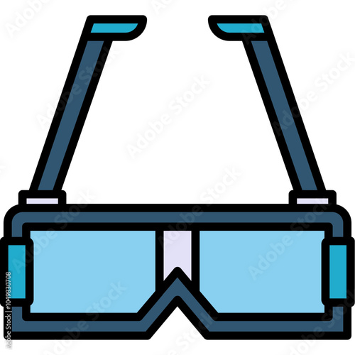 3D Glasses Icon