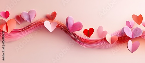 Bright and passionate Valen...