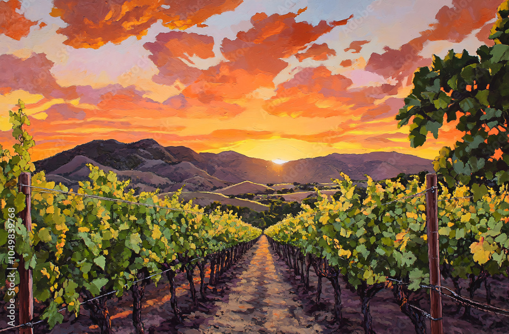 beautiful Grape field growing for wine yard summer
beautiful Grape field growing for wine yard summer