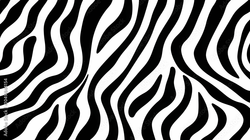 Abstract Zebra Stripes Pattern Background Abstract Zebra Stripes Pattern Background