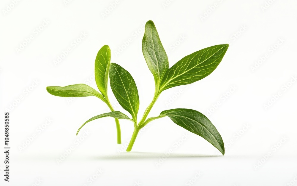 Fototapeta premium plant on a clean white background 